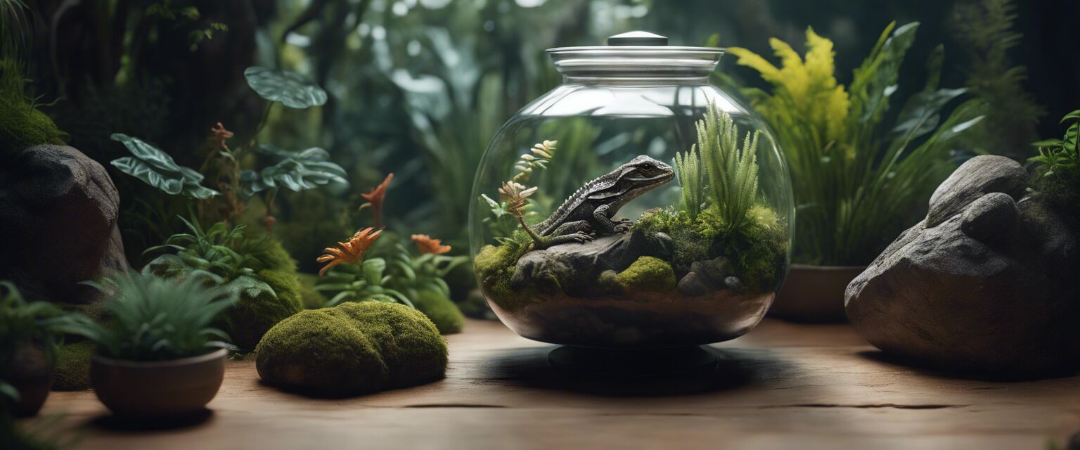 Terrarium for reptiles