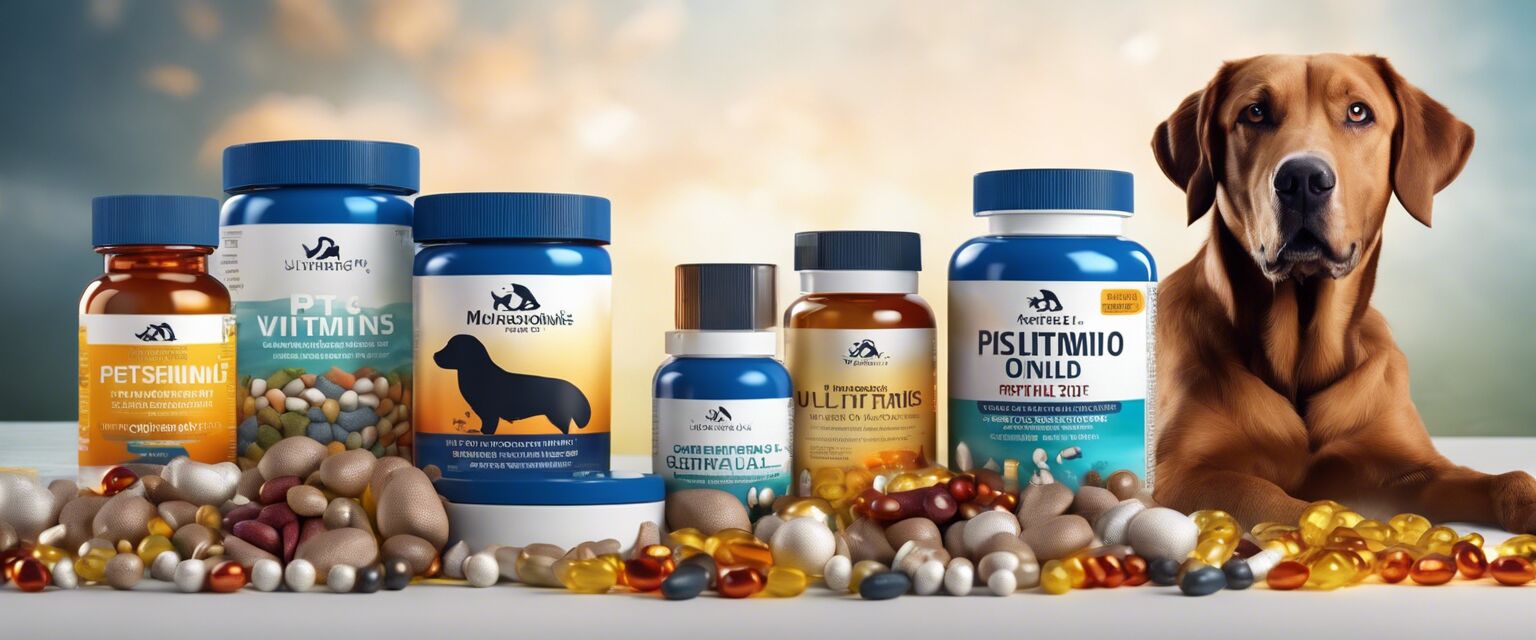 Pet vitamins and supplements